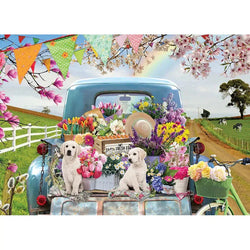 Country Truck in Spring 500 Piece Jigsaw Puzzle Cobble Hill (ONLINE ORDER ONLY)