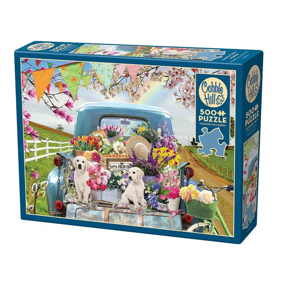 Country Truck in Spring 500 Piece Jigsaw Puzzle Cobble Hill (ONLINE ORDER ONLY)
