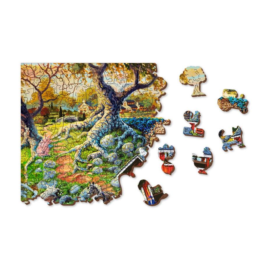 Countryside Bridges 505 Piece Wood Jigsaw Puzzle Wooden City (ONLINE ORDER ONLY)