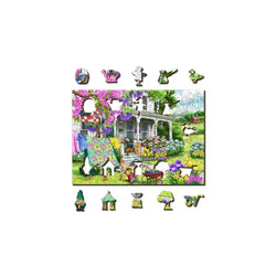 Countryside Garden 200 Piece Wood Jigsaw Puzzle Wooden City (ONLINE ORDER ONLY)