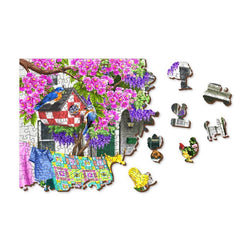 Countryside Garden 505 Piece Wood Jigsaw Puzzle Wooden City (ONLINE ORDER ONLY)