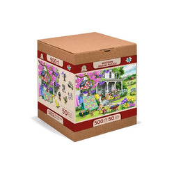 Countryside Garden 505 Piece Wood Jigsaw Puzzle Wooden City (ONLINE ORDER ONLY)