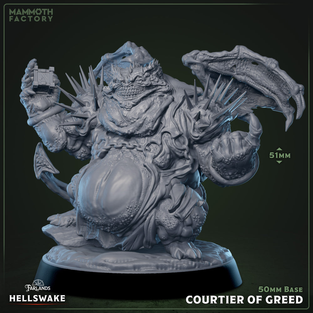 Courtier of Greed – Paeliryon Devil Monster Miniature (ONLINE ORDER ONLY)
