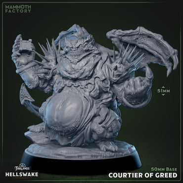 Courtier of Greed – Paeliryon Devil Monster Miniature (ONLINE ORDER ONLY)