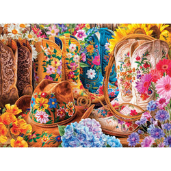 Cowgirl Boots 1000 Piece Jigsaw Puzzle Eurographics (ONLINE ORDER ONLY)