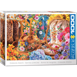 Cowgirl Boots 1000 Piece Jigsaw Puzzle Eurographics (ONLINE ORDER ONLY)