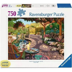 Cozy Backyard Bliss 750 Piece Jigsaw Puzzle Ravensburger
