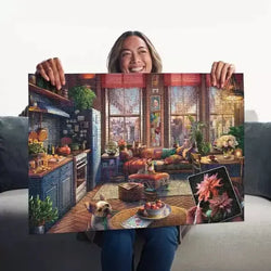 Cozy Boho Studio 500 Large Piece Jigsaw Puzzle Ravensburger