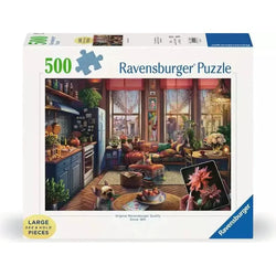 Cozy Boho Studio 500 Large Piece Jigsaw Puzzle Ravensburger