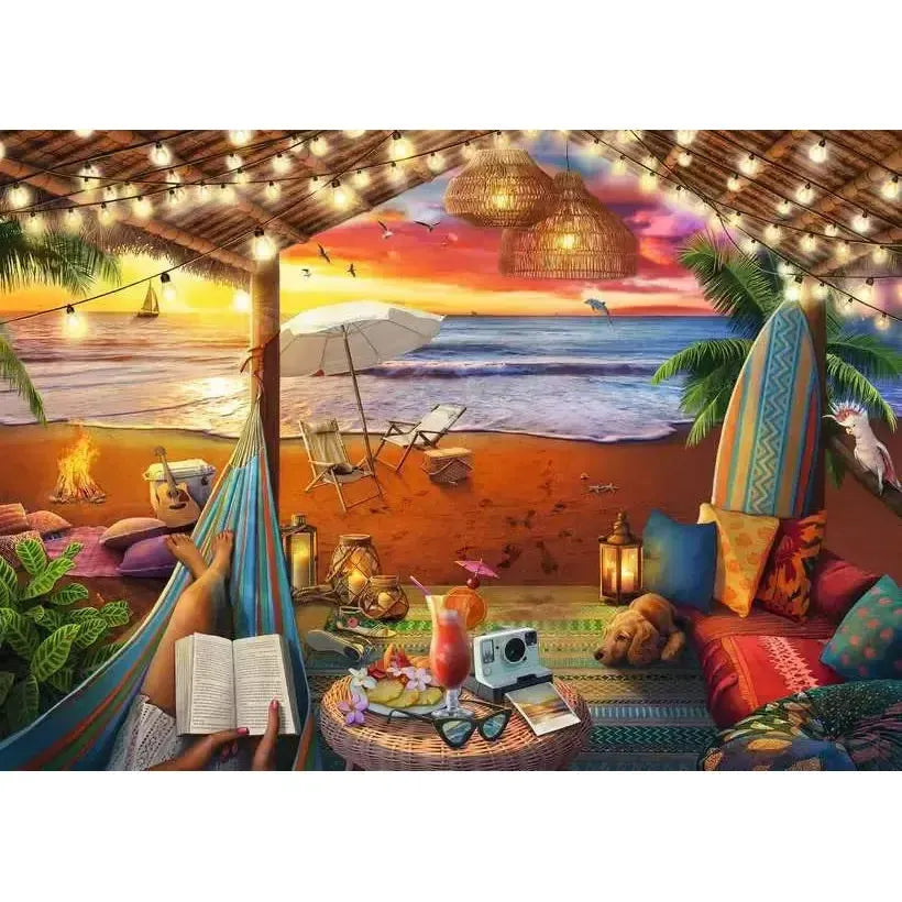 Cozy Cabana 500 Large Piece Jigsaw Puzzle Ravensburger