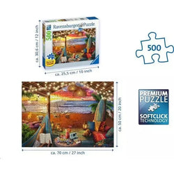 Cozy Cabana 500 Large Piece Jigsaw Puzzle Ravensburger