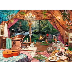 Cozy Glamping 500 Large Piece Jigsaw Puzzle Ravensburger (ONLINE ORDER ONLY)
