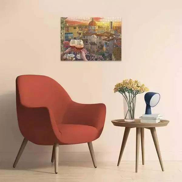Cozy Wine Terrace 500 Large Piece Jigsaw Puzzle Ravensburger (ONLINE ORDER ONLY)