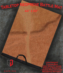 Cracked Earth - Neoprene Battle Mat with Bag (Online Order Only)