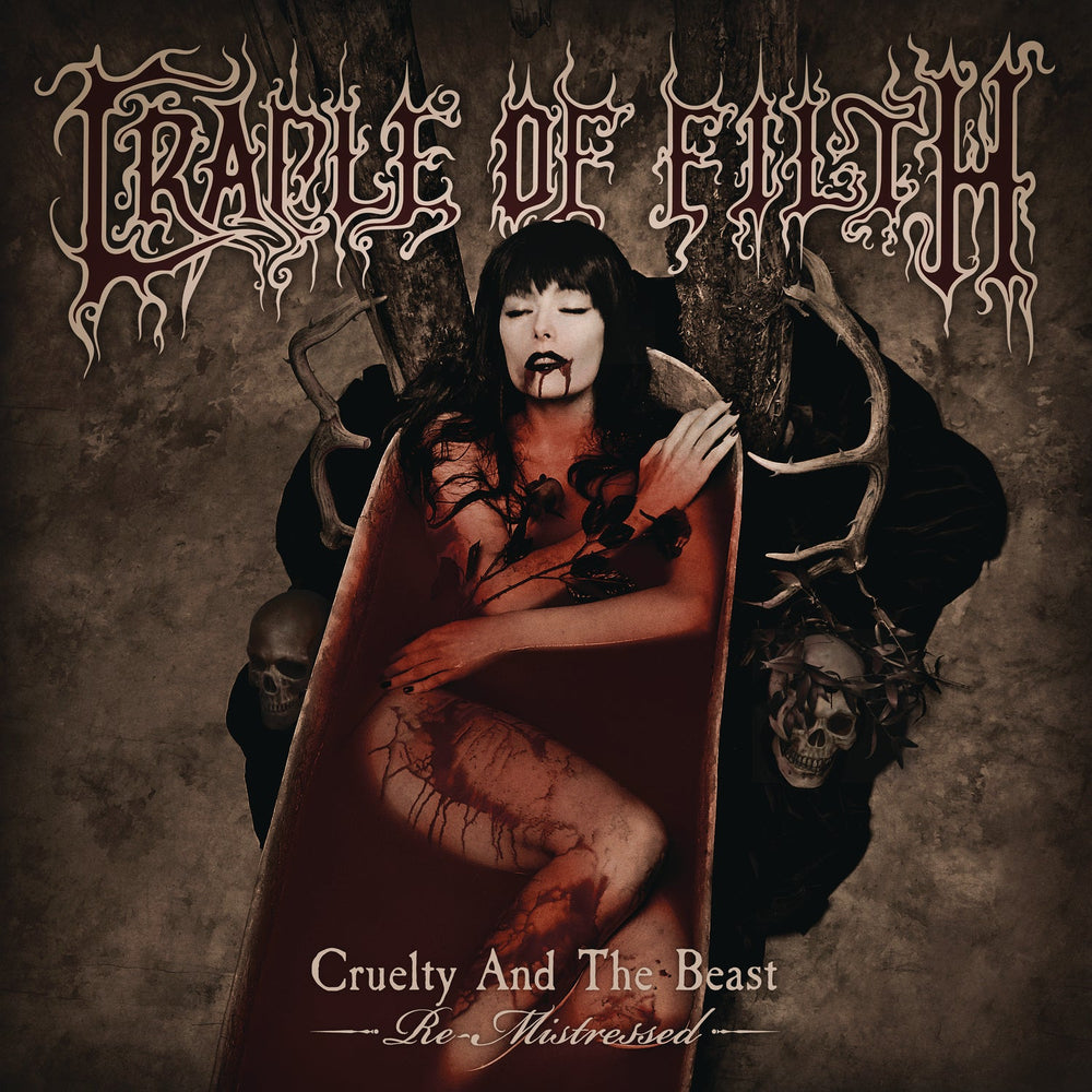 Cradle of Filth - Cruelty And The Beast - Re-Mistressed (White Vinyl) [Vinyl] (ONLINE ORDER ONLY)