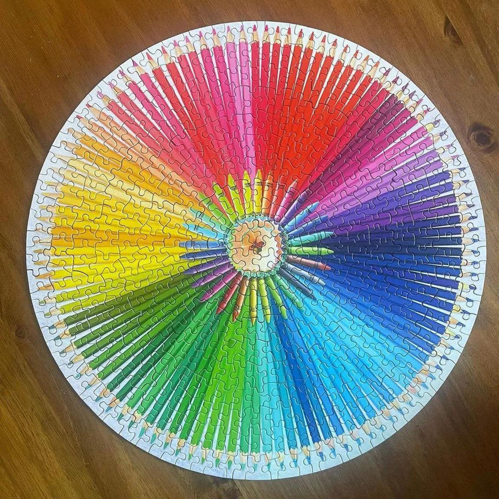 Crafty Colors 500 Piece Round Jigsaw Puzzle Springbok (ONLINE ORDER ONLY)