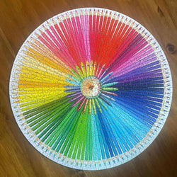 Crafty Colors 500 Piece Round Jigsaw Puzzle Springbok (ONLINE ORDER ONLY)