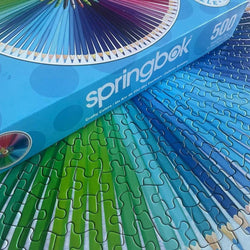Crafty Colors 500 Piece Round Jigsaw Puzzle Springbok (ONLINE ORDER ONLY)