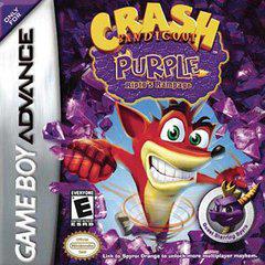 Crash Bandicoot Purple - Nintendo GameBoy Advance (ONLINE ORDER ONLY)