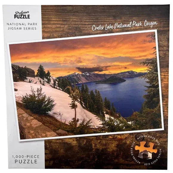 Crater Lake National Park 1000 Piece Jigsaw Puzzle Professor Puzzle (ONLINE ORDER ONLY)
