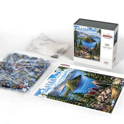 Crater Lake National Park 500 Piece Jigsaw Puzzle Boardwalk