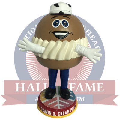 Wisconsin State Fair Cravin D. Cream Puff Bobblehead (ONLINE ORDER ONLY)