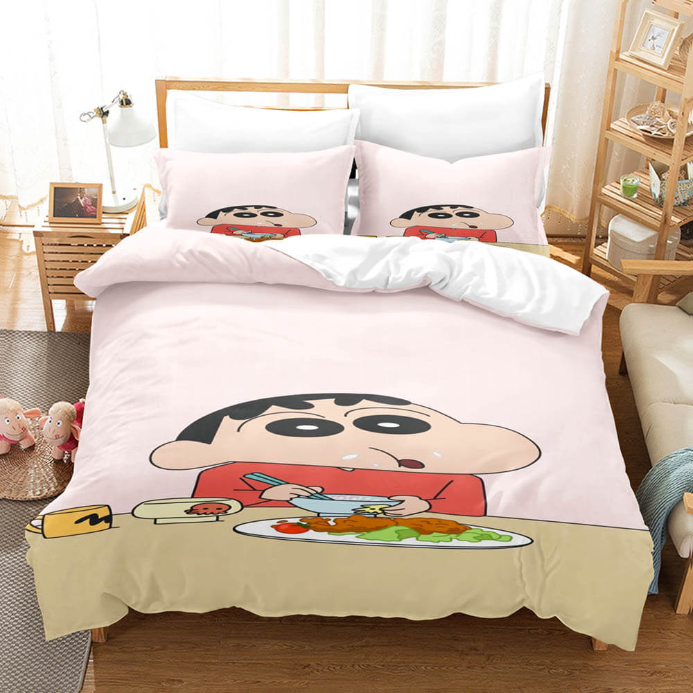 Crayon Shin-chan Cosplay Bedding Set Quilt Cover Without Filler (Online Order Only)