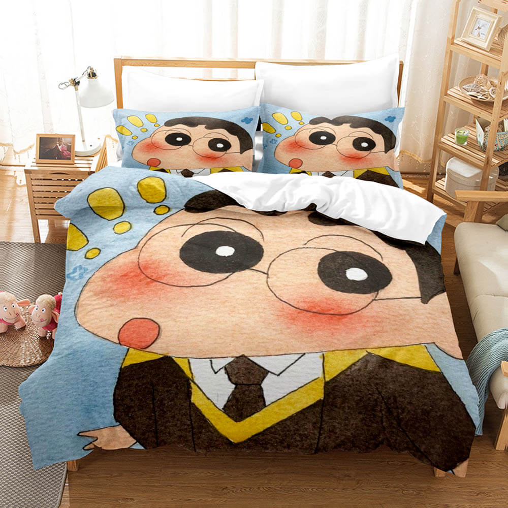 Crayon Shin-chan Cosplay Bedding Set Quilt Cover Without Filler (Online Order Only)