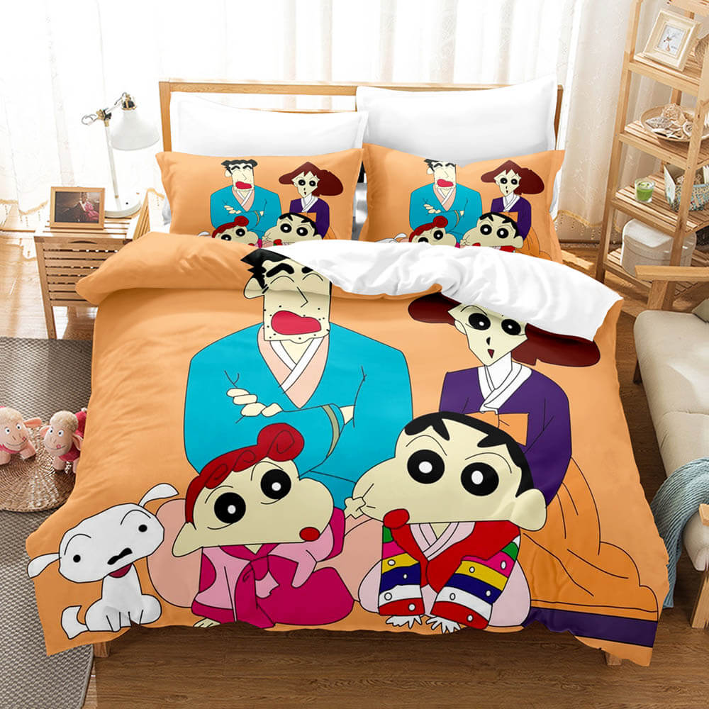 Crayon Shin-chan Cosplay Bedding Set Quilt Cover Without Filler (Online Order Only)