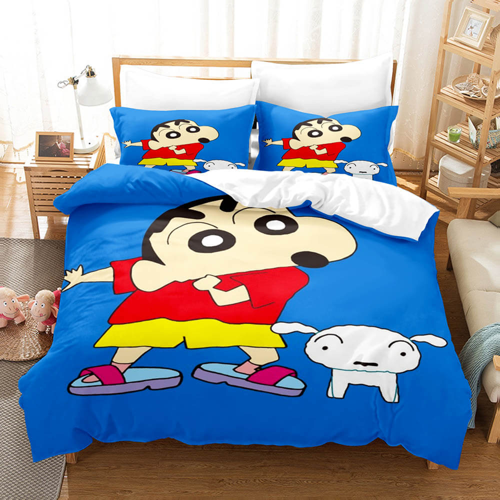 Crayon Shin-chan Cosplay Bedding Set Quilt Cover Without Filler (Online Order Only)