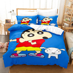Crayon Shin-chan Cosplay Bedding Set Quilt Cover Without Filler (Online Order Only)