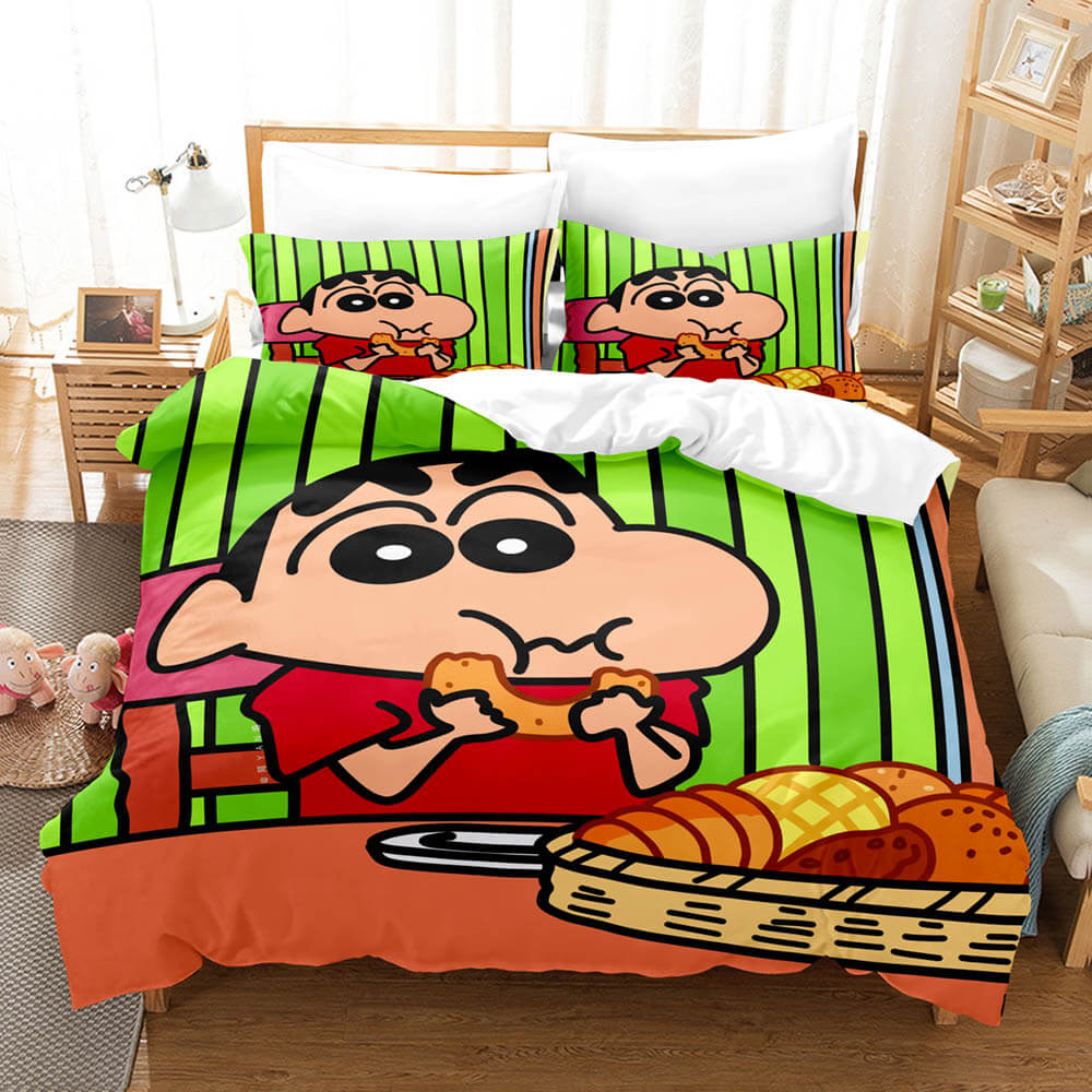 Crayon Shin-chan Cosplay Bedding Set Quilt Cover Without Filler (Online Order Only)
