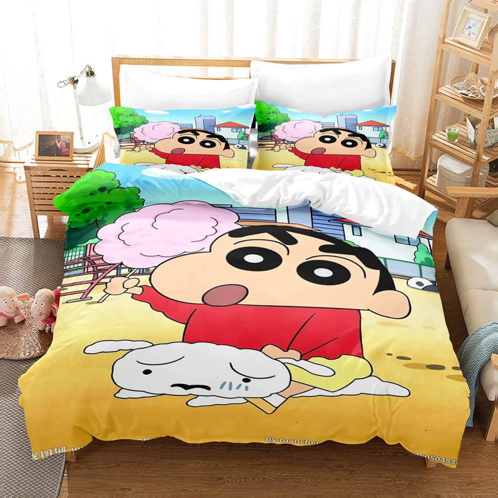 Crayon Shin-chan Cosplay Bedding Set Quilt Cover Without Filler (Online Order Only)