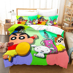 Crayon Shin-chan Cosplay Bedding Set Quilt Cover Without Filler (Online Order Only)