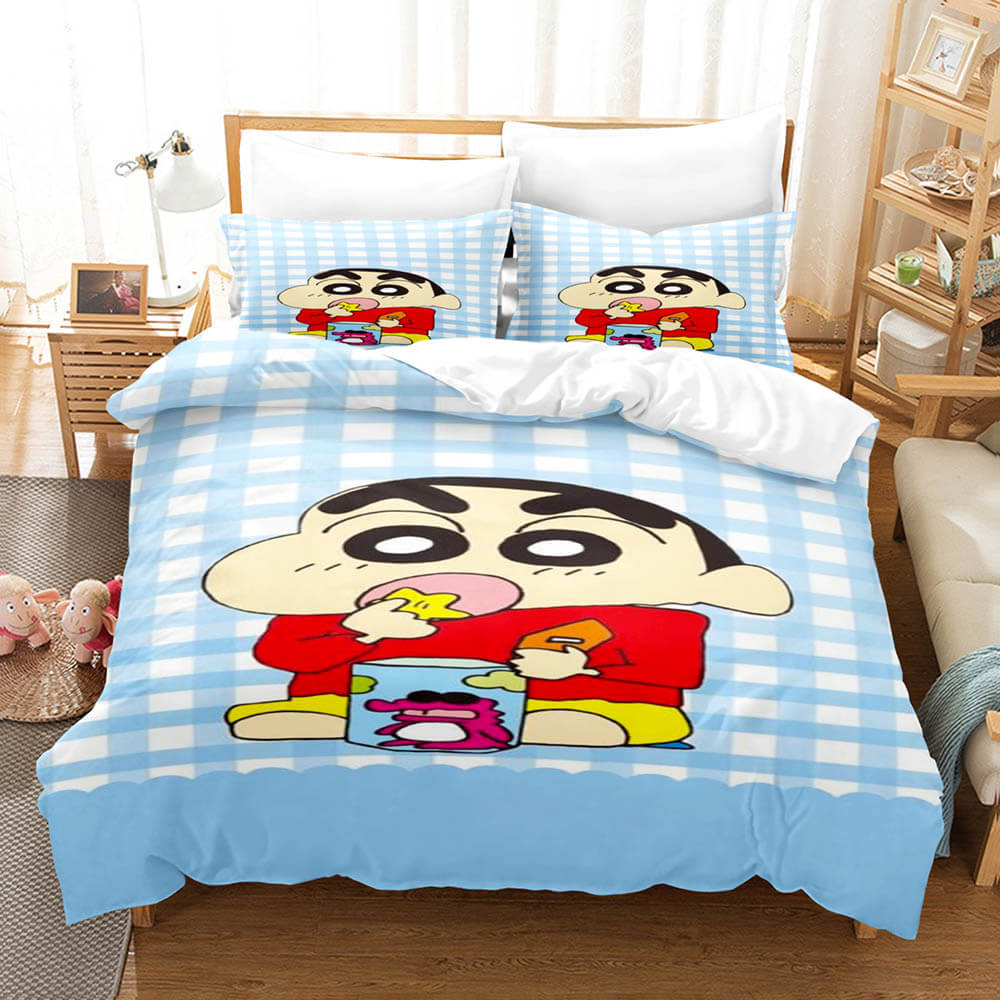 Crayon Shin-chan Cosplay Bedding Set Quilt Cover Without Filler (Online Order Only)