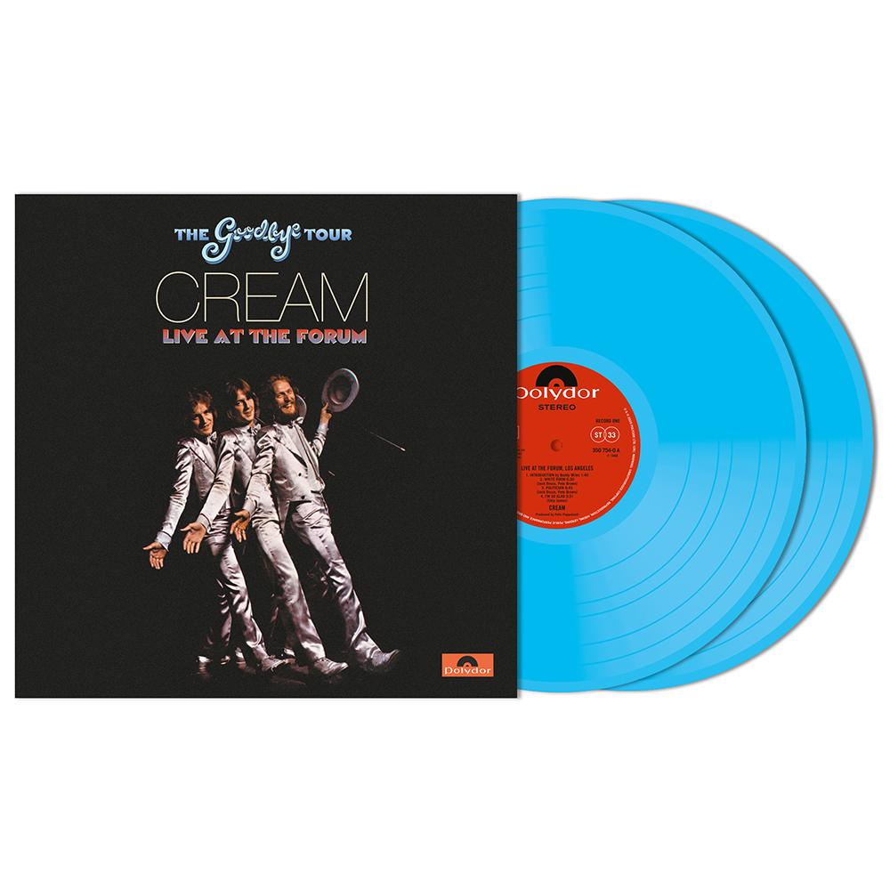 Cream - Goodbye Tour – Live 1968 [Blue 2 LP] [Limited Edition] [Vinyl] (ONLINE ORDER ONLY)