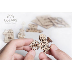 Creation Fidgets Set of 4 3D Wood Model Kit UGEARS (ONLINE ORDER ONLY)