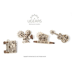 Creation Fidgets Set of 4 3D Wood Model Kit UGEARS (ONLINE ORDER ONLY)