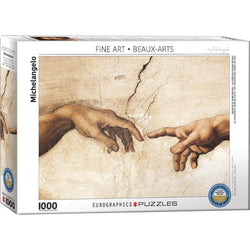 Creation of Adam (Detail) 1000 Piece Jigsaw Puzzle Eurographics (ONLINE ORDER ONLY)