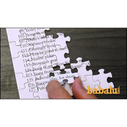 Crossword v1 550 Piece Jigsaw Puzzle Babalu (ONLINE ORDER ONLY)