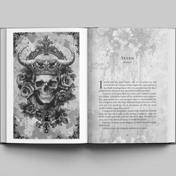 Crowned In Blood Hardcover Only - Dark Mafia Romance Special Edition