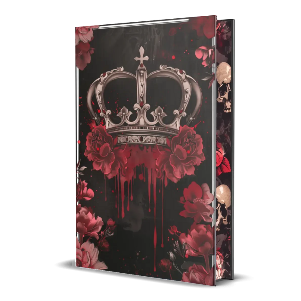 Crowned In Blood Hardcover Only - Dark Mafia Romance Special Edition