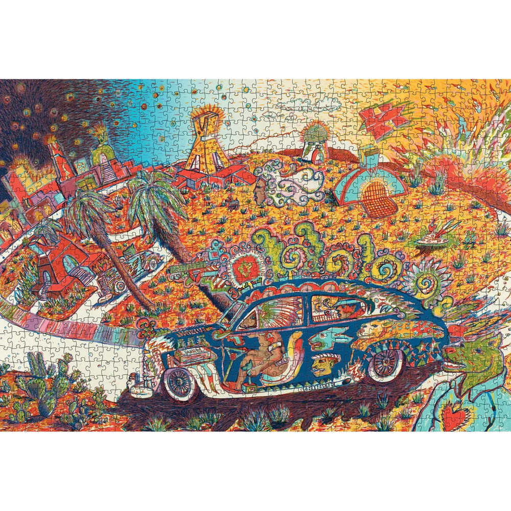 Cruising Turtle Island 1000 Piece Jigsaw Puzzle Pomegranate (ONLINE ORDER ONLY)