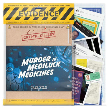 Cryptic Killers: Murder at MediLuck Medicines (ONLINE ORDER ONLY)
