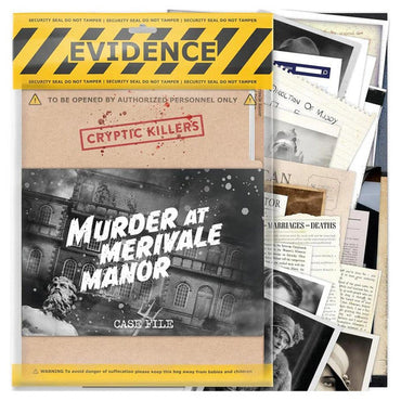 Cryptic Killers: Murder at Merivale Manor (ONLINE ORDER ONLY)