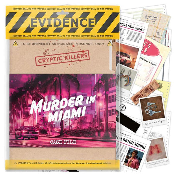 Cryptic Killers: Murder in Miami (ONLINE ORDER ONLY)