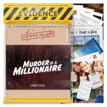 Cryptic Killers: Murder of a Millionaire (ONLINE ORDER ONLY)