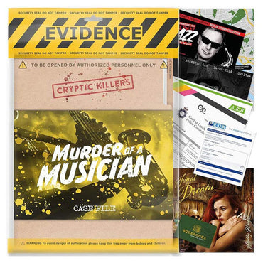 Cryptic Killers: Murder of a Musician (ONLINE ORDER ONLY)
