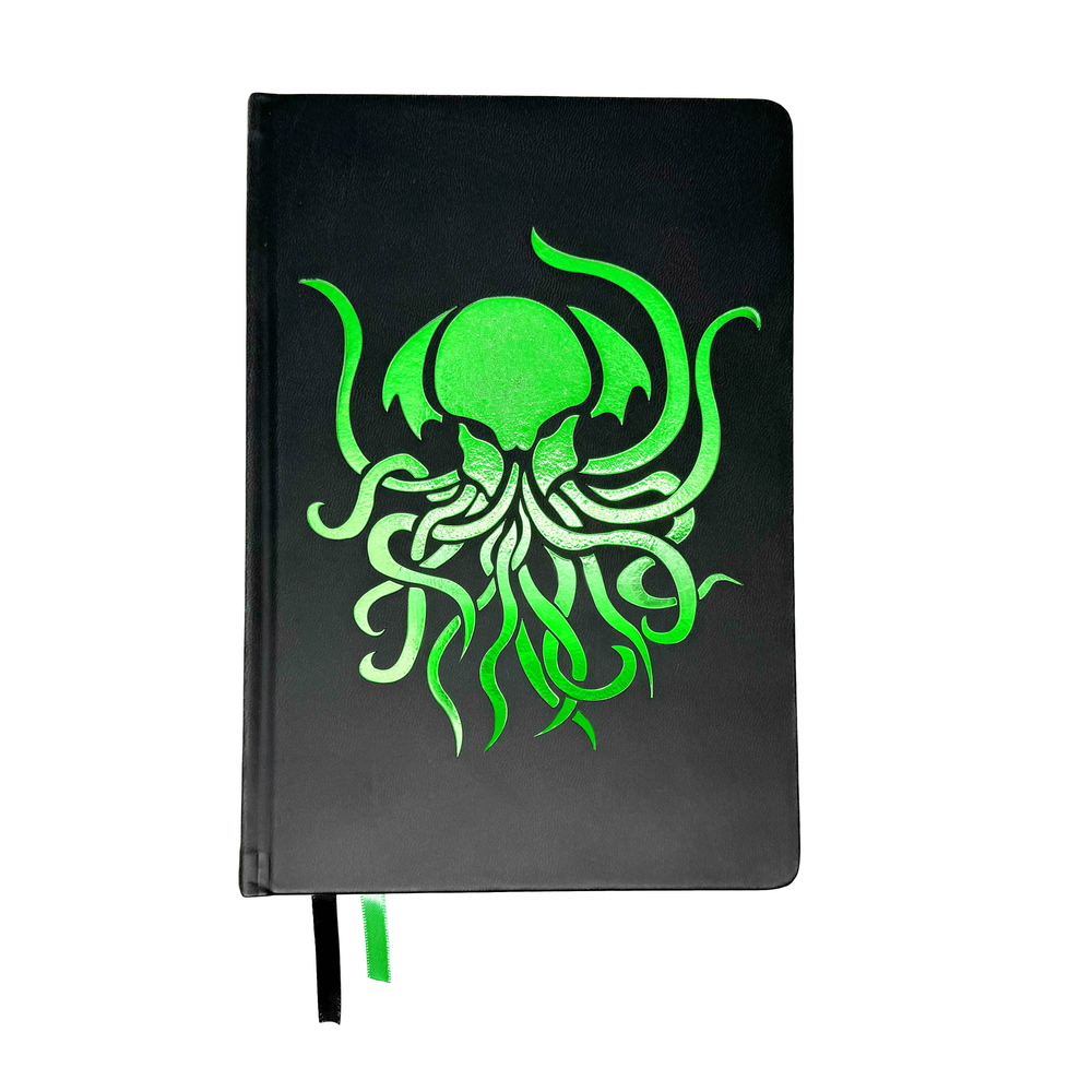 Lined Journal - Cthulhu - Green (ONLINE ORDER ONLY)