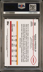 Graded 2024 Topps Chrome Marvin Harrison Jr #204 Rookie RC Football Card PSA 9 Mint (ONLINE ORDER ONLY)